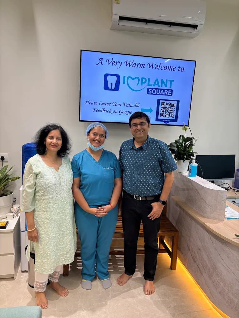 Implant Square Bellandur clinic interior with modern lighting, clean clinical surfaces, and a calm, patient-focused environment.