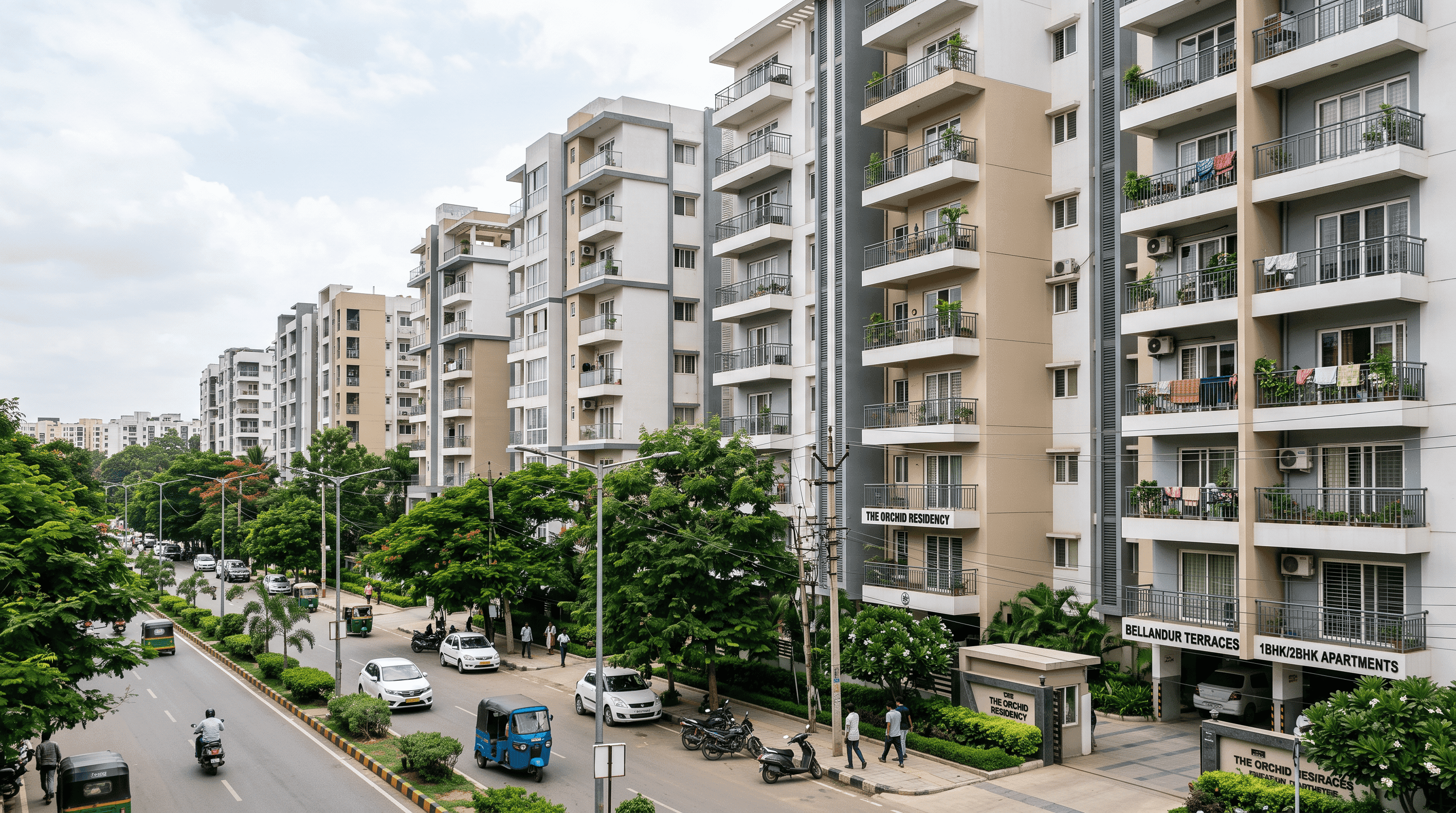 Serviced apartments near Bellandur (search)