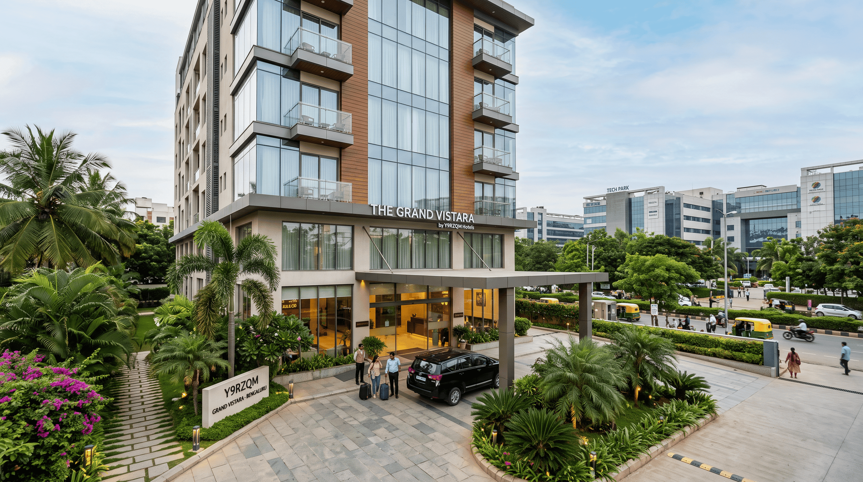Hotel near Ecoworld (placeholder partner)