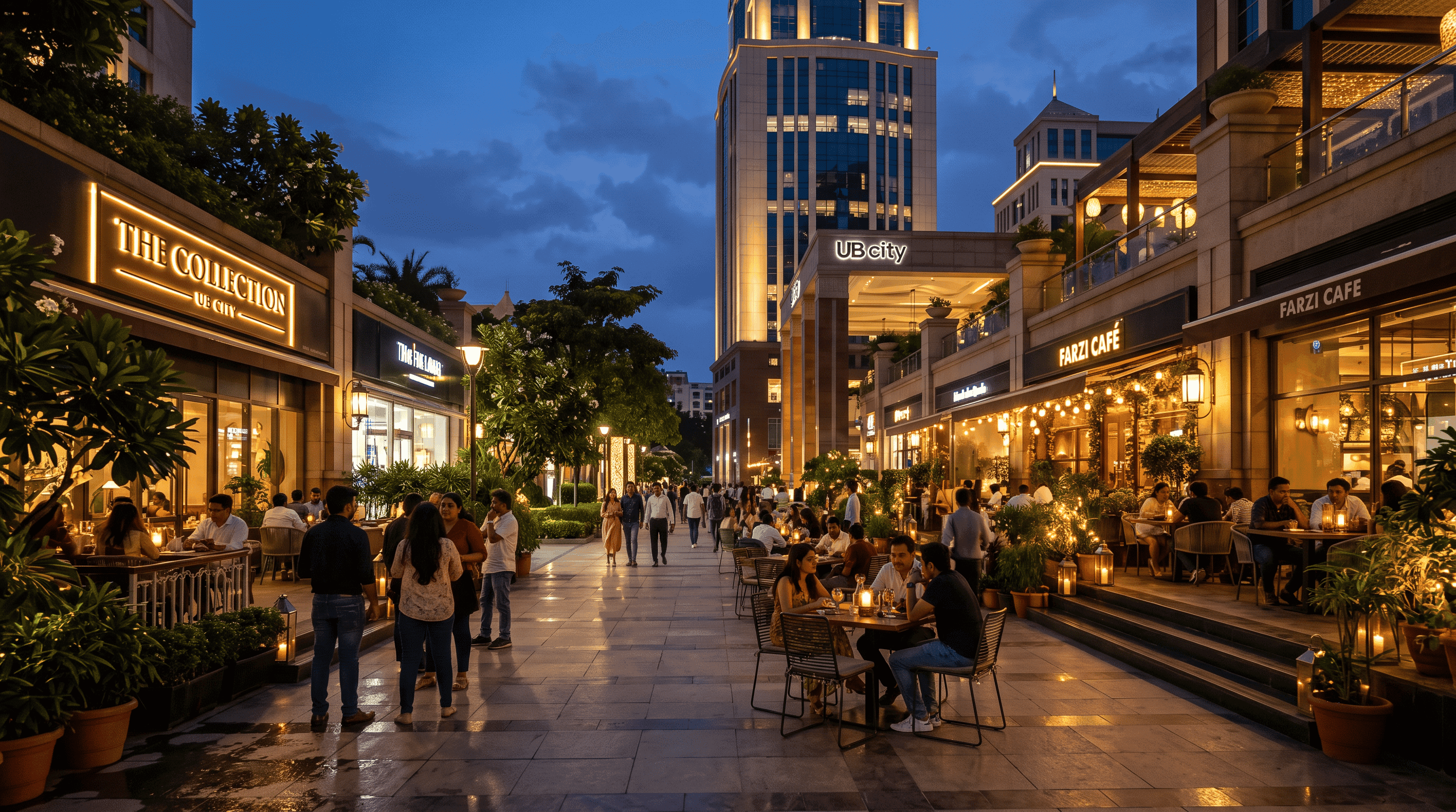 UB City / central cafes