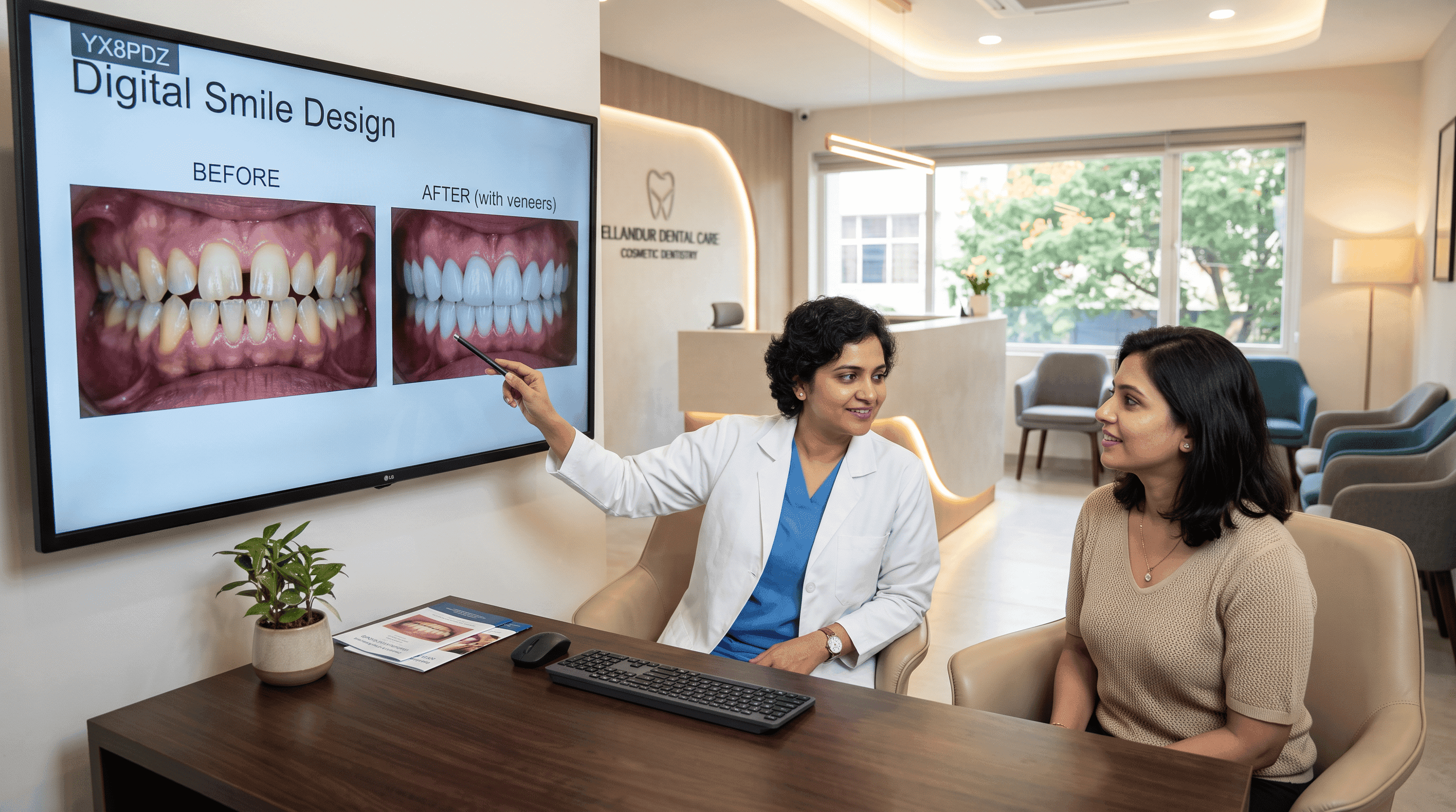 Uneven Smile Treatment in Bangalore